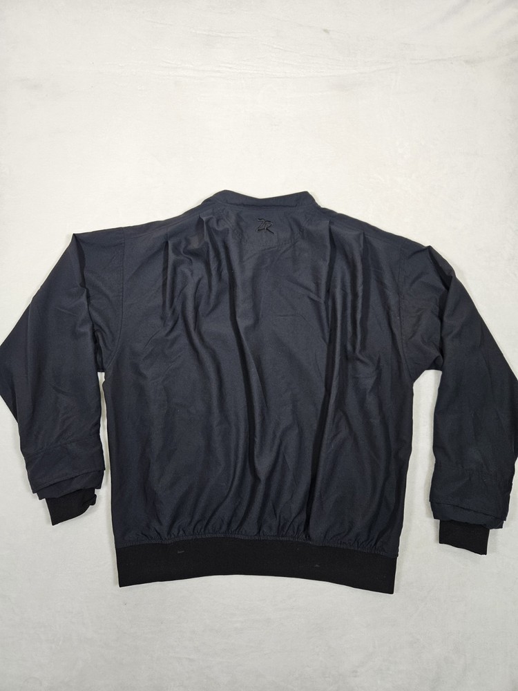 Zero Restriction Wind Shirt Men's Size Large Black Superlight Packable