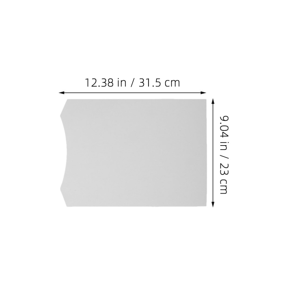 100 PCS Cardboard Shirt Insert Folding Forms Shirts Backing Inserts