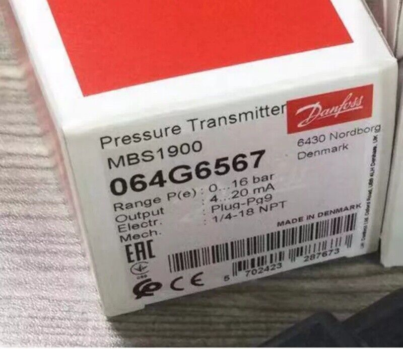 Danfoss MBS1900 064G6567 pressure sensor