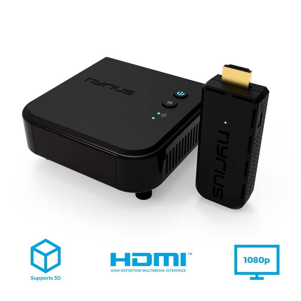 Nyrius ARIES Prime Wireless HDMI Transmitter & Receiver System - 2 Pack
