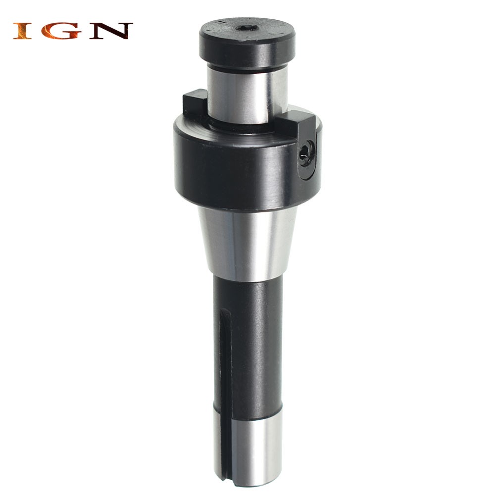 1In R8 Shank Shell Milling Arbor Adapter Holder Hardened For Machine