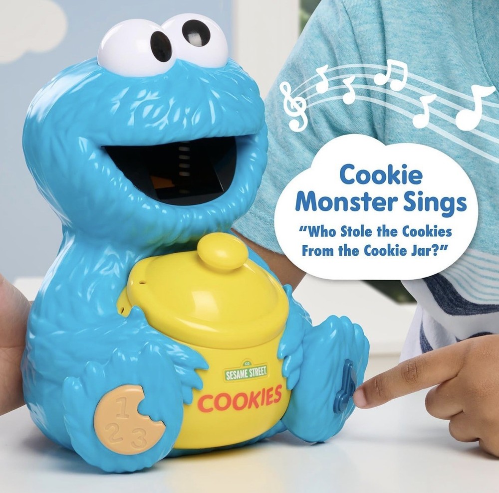 Sesame Street Cookie Monster's Counting Jar