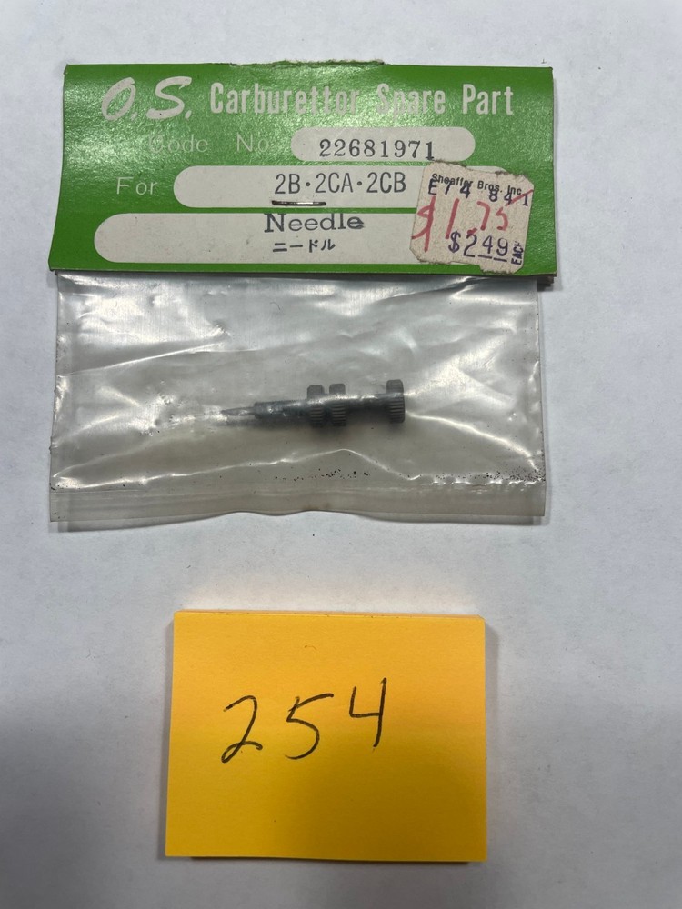 VINTAGE R/C  O.S.  2B-2CA-2CB  NEEDLE    #22681971
