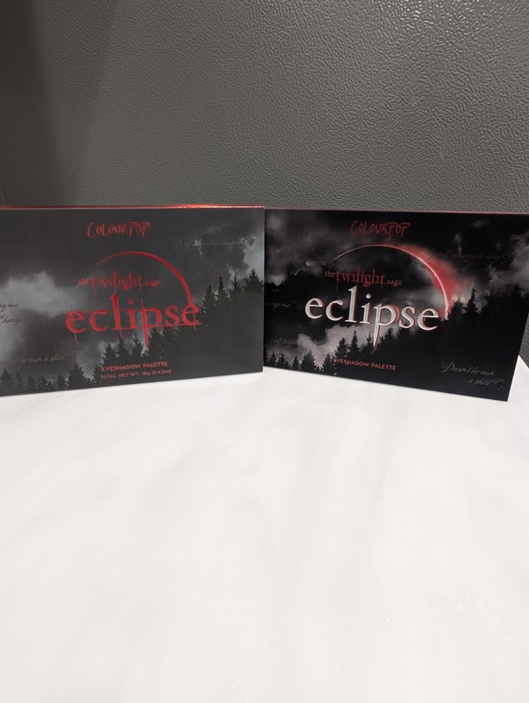 *NEW* The Twilight Saga: Eclipse x ColourPop Eyeshadow Make Up Palette SEALED