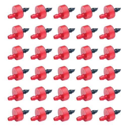 Drip Irrigation Spot Watering Emitters, 2 GPH, 30-Pack, Efficient Watering Solut