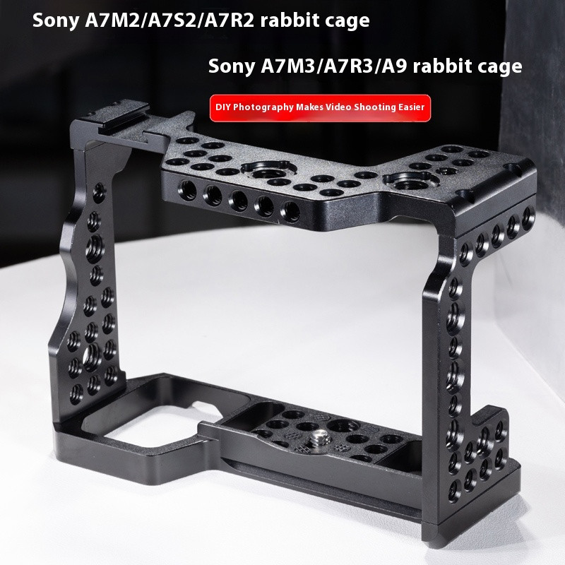Camera cage bracket frame quick release board suitable for Sony A7M3 A7R3