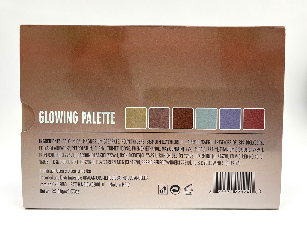 Okalan Glowing Face Palette B