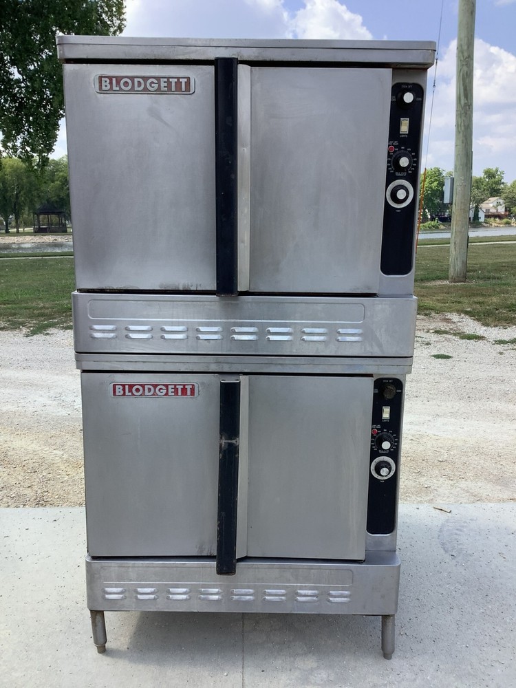 Blodgett DFG-100-3 Convection Oven Double Stack Nat. Gas TESTED