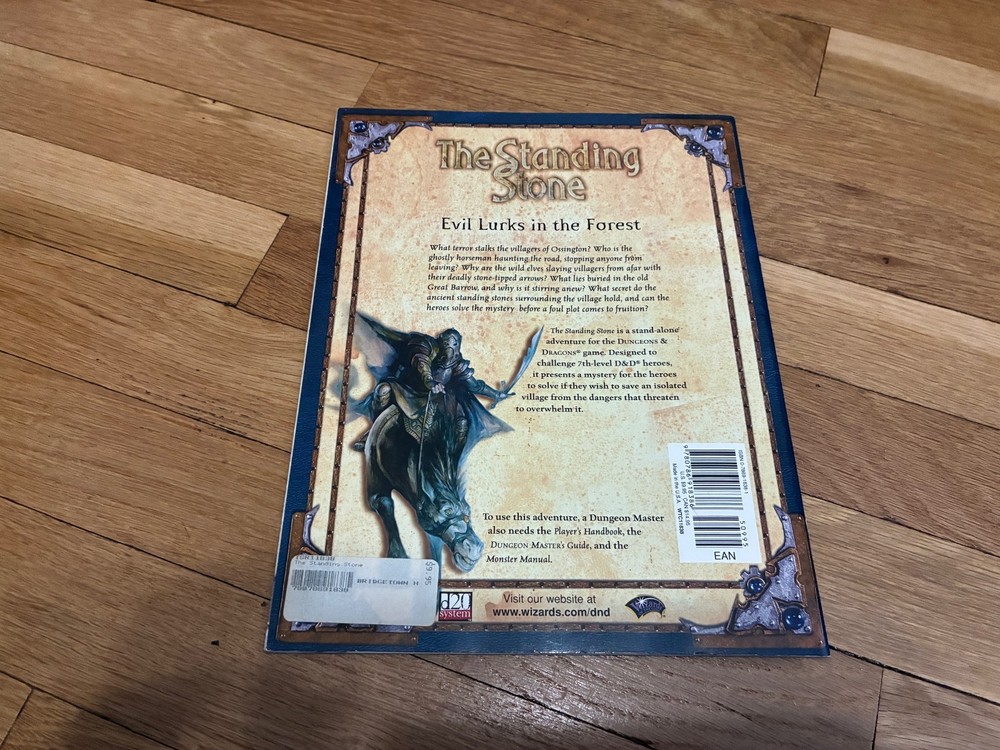 Dungeons & Dragons The Standing Stone D20 Original