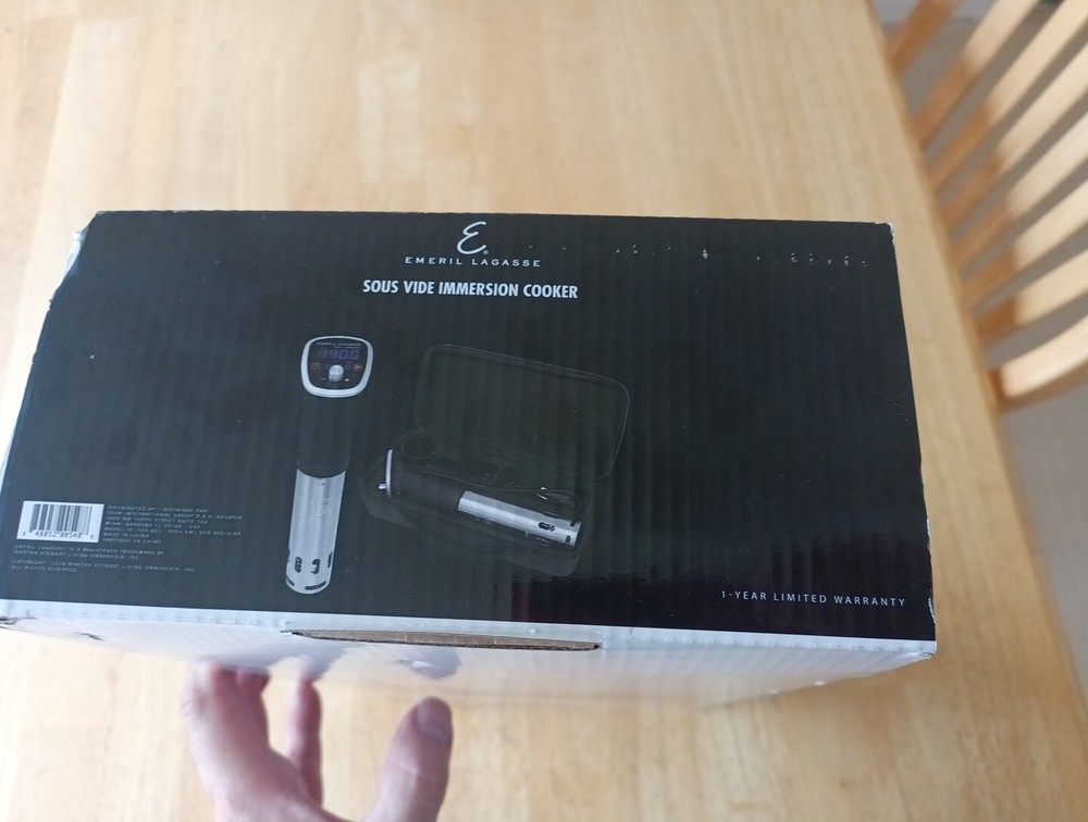 Emeril Lagasse Digital Touchscreen Sous Vide Cooker Immersion Circulator...