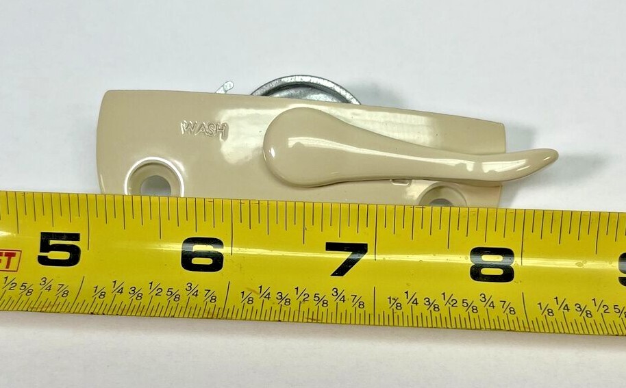 Ashland Window Hardware BEIGE Tan Sash Lock Latch DualTech LOCK/UNLOCK/WASH (PP)