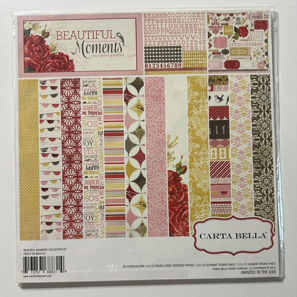 Carta Bella 12 x 12 Paper Pack-Multiple Variations Available-You Choose