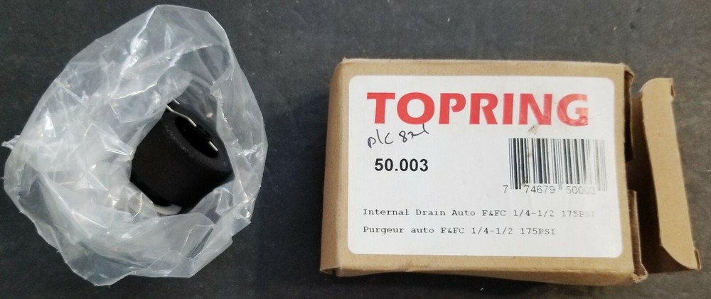Topring Model 50.003 Internal Drain Auto Filter - New In Box