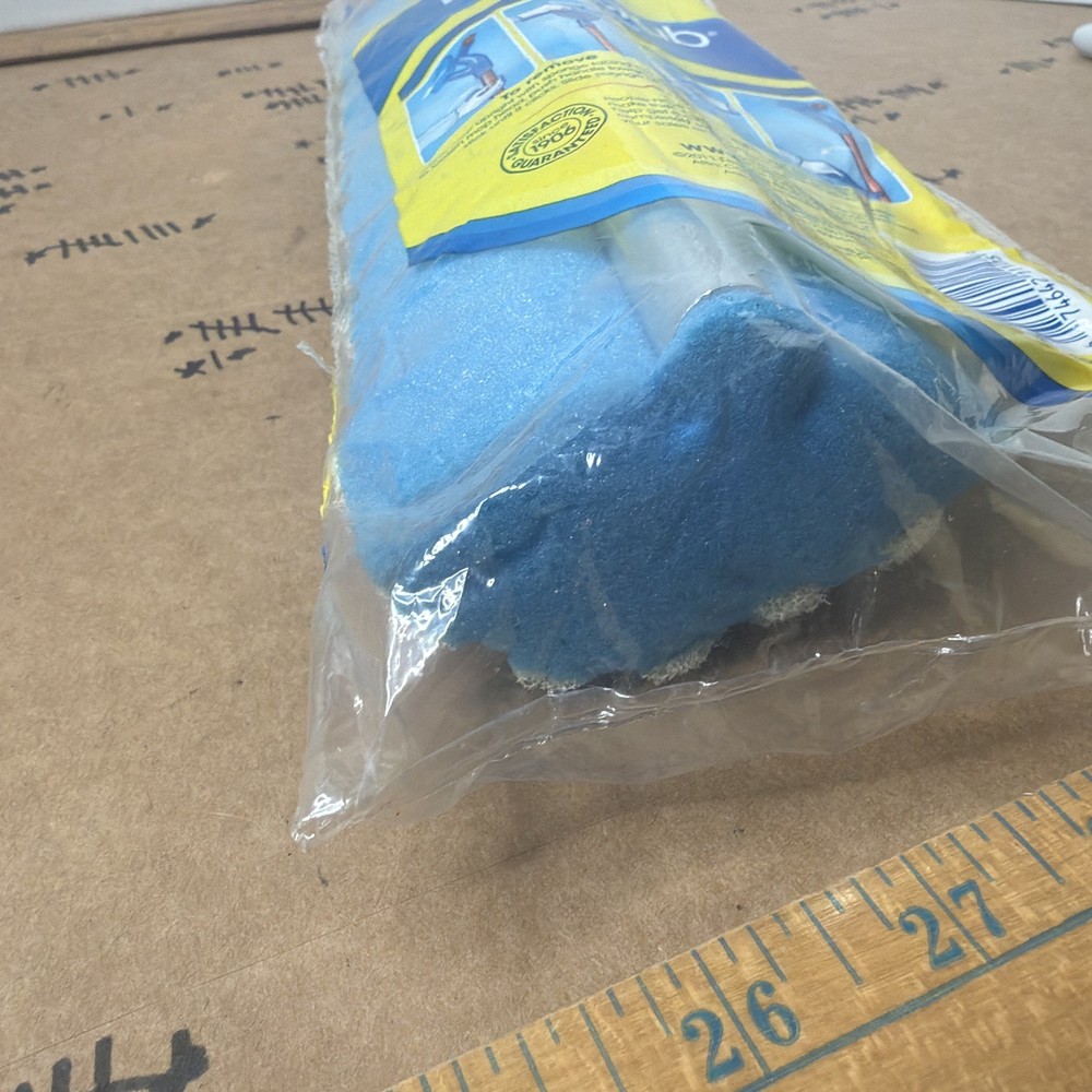 New FLAW O Cedar Pro Scrub Roller Mop Refill Wave Sponge Head Replacement