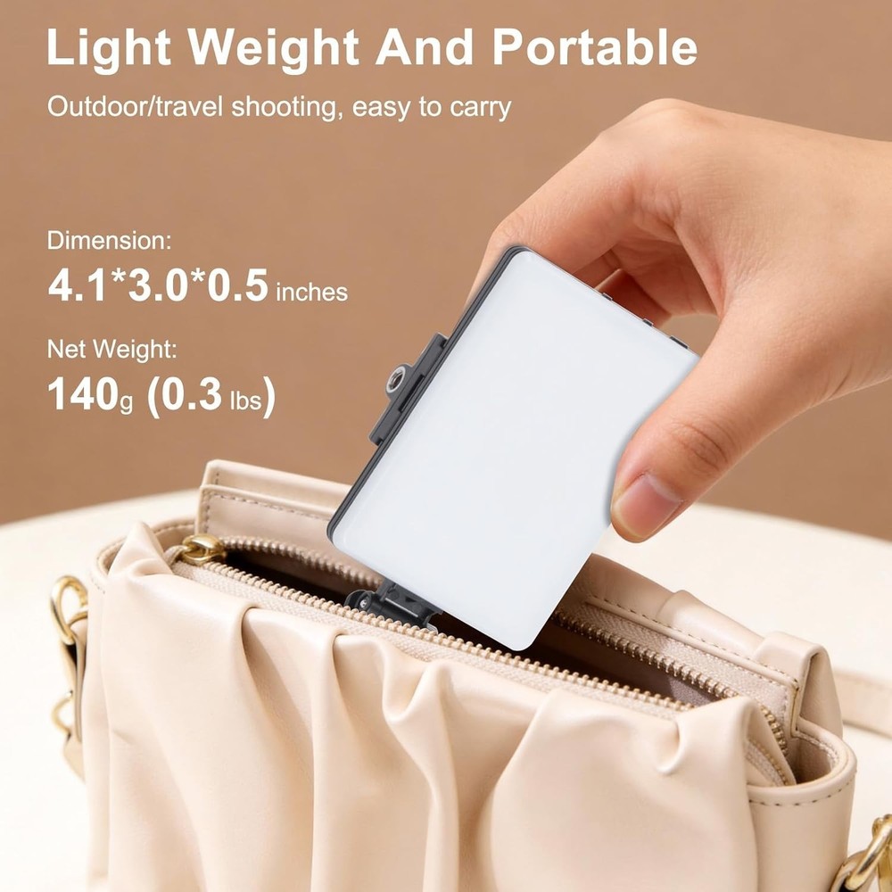 60 LED Video Conference Light with Clip-On Design