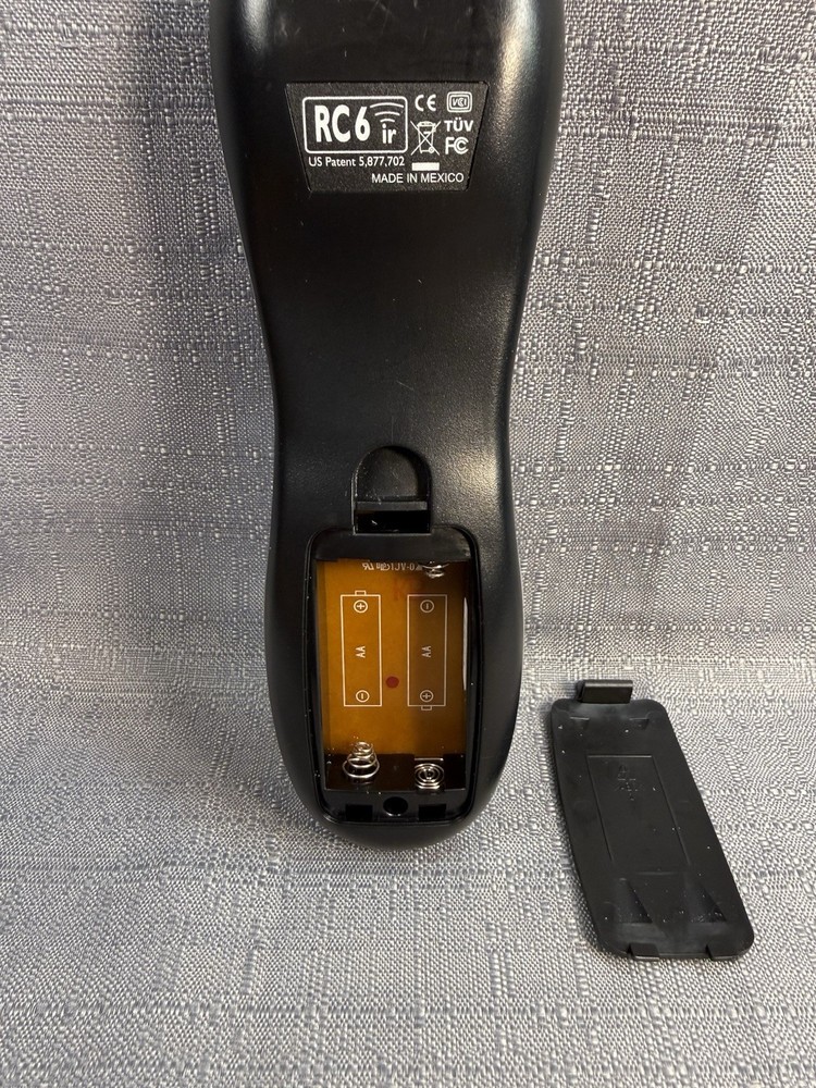 Microsoft Gateway RC6 ir Windows Media Center Remote Control Silver