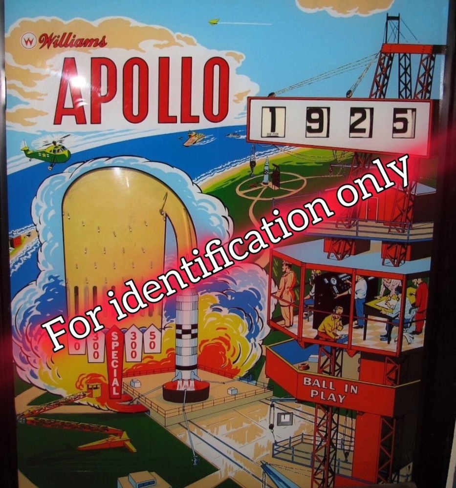1967 Williams Apollo Pinball Machine Rubber Ring Kit