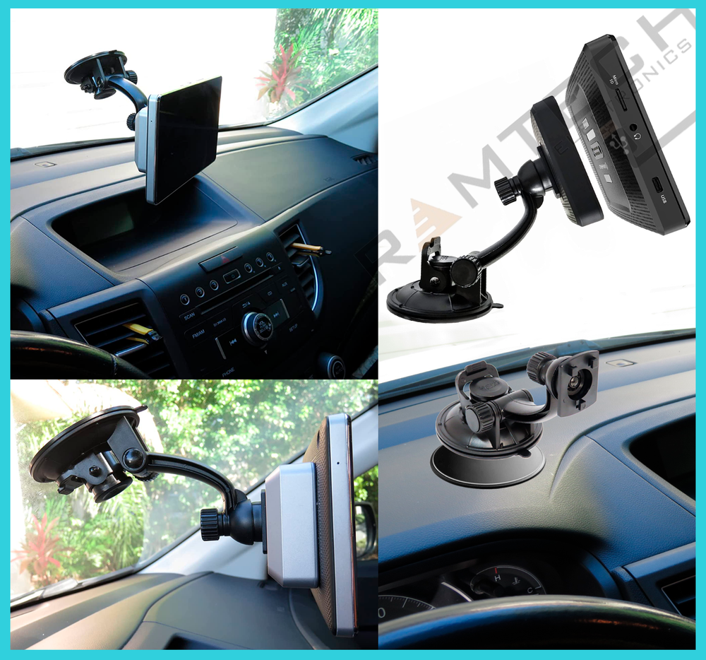 Car Windshield Suction Cup Mount for Rand McNally DC 200 S 210 E-Log Device-SCMO