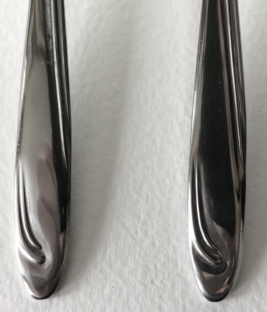 CI Stainless Steel CIF16 TEASPOON X2 TEASPOONS FLATWARE SILVERWARE