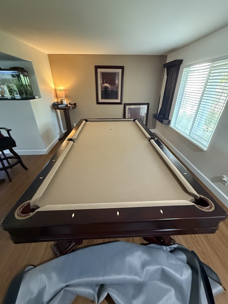 Professional Size Pool Table Full Set