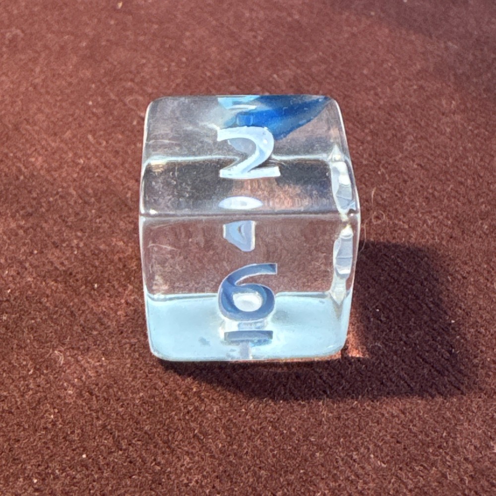 Floating Mist Polyhedral Dice Set 7 Pieces - RPG DND K
