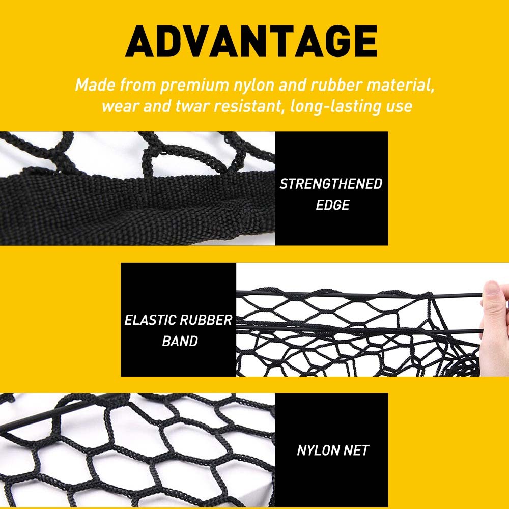 Envelope Style Trunk Cargo Net Storage Organizer Universal SUV Car Accessories