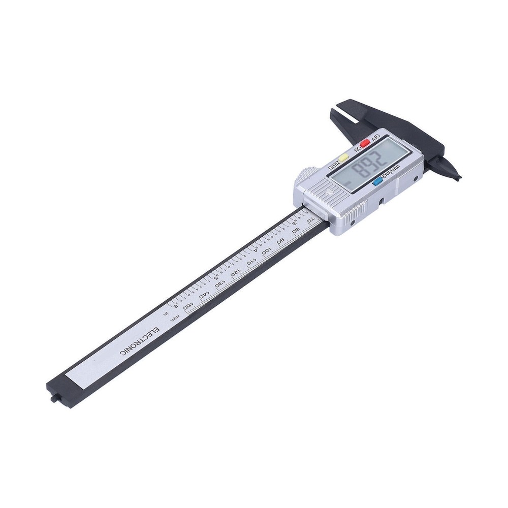 Caliper Measuring Tool LCD Display Humanized Design Lightweight Durable DIY