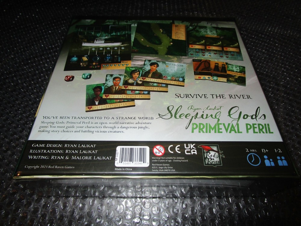 NEW Sleeping Gods Primeval Peril Board Game Sealed