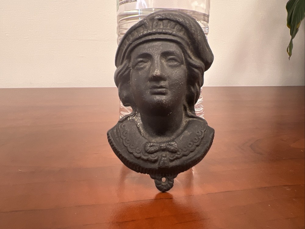 VTG Cast Iron Christopher Columbus Match Holder Match Strike