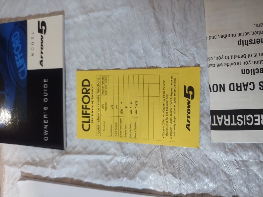 Clifford Arrow 5
