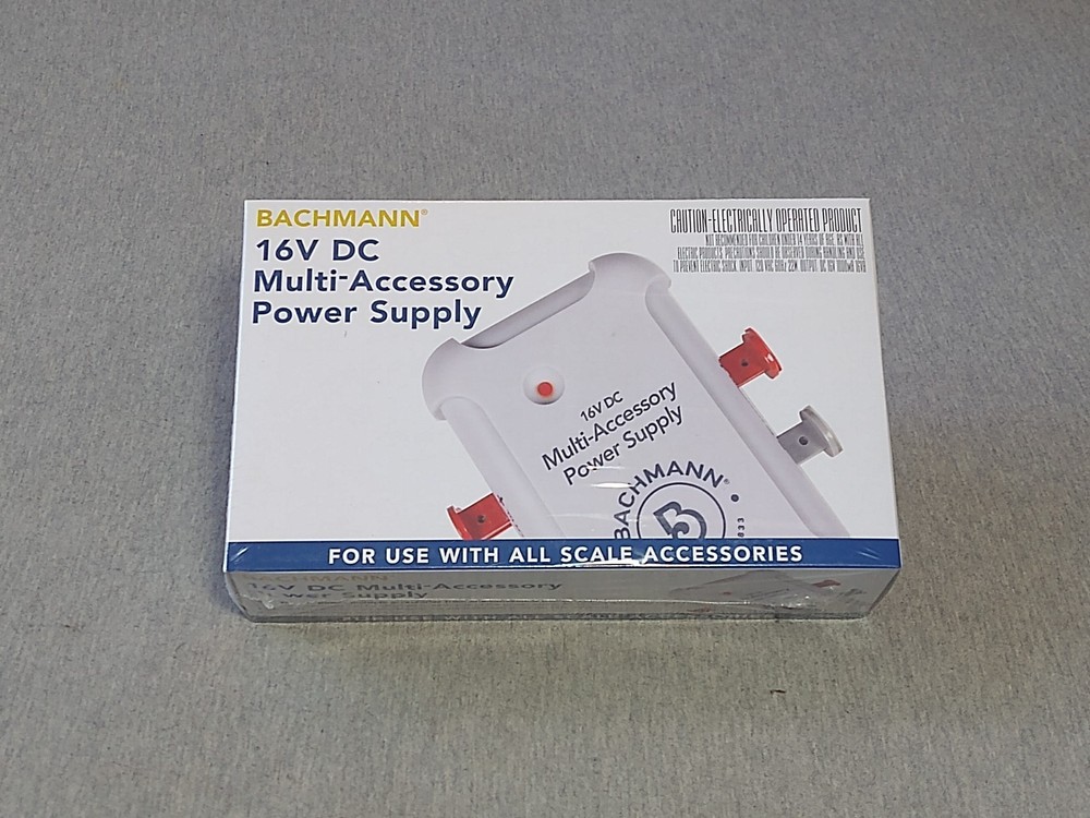 Bachmann All Scale 16V DC Multi-Accessory Power Supply ~ TS