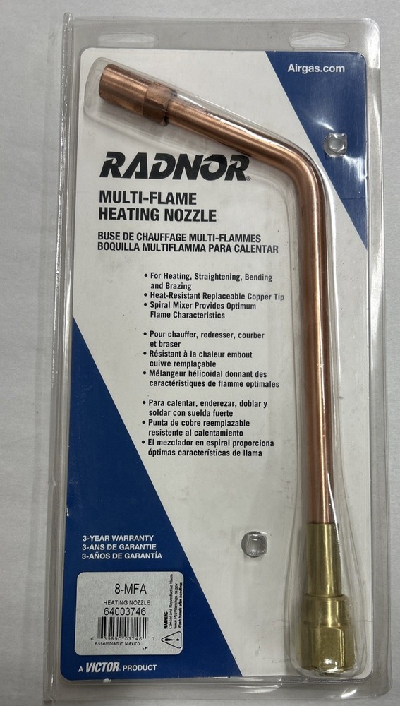 Radnor 8-MFA Multi-Flame Heating Nozzle
