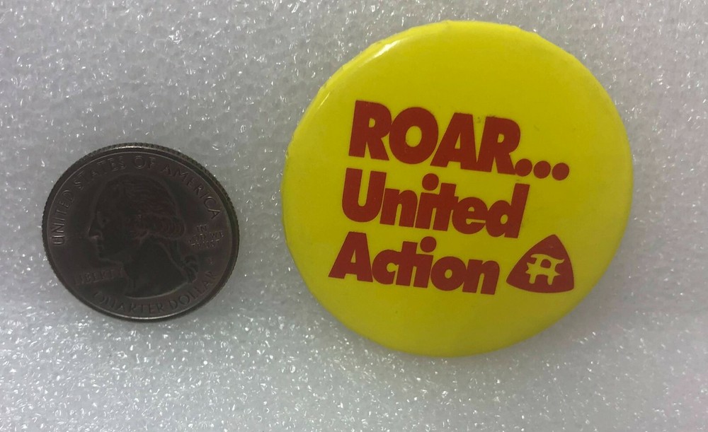 ROAR... United Action Pin