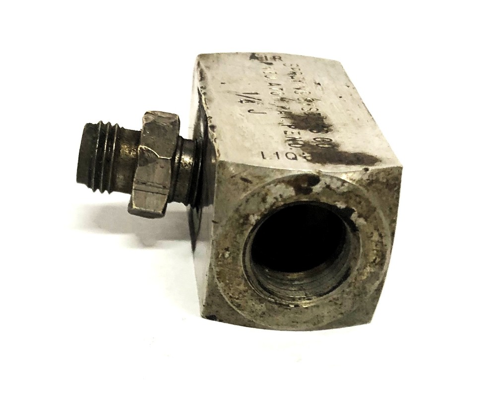 Spraying Systems Co Auto Pneumatic Accessory Atom With Fitting 1/4-J USED