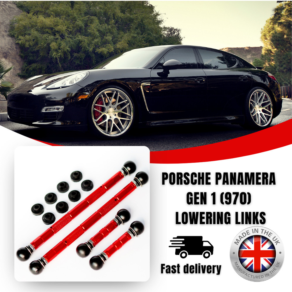 PORSCHE PANAMERA EVOLUTION LOWERING LINKS KIT GEN 1 970 (ADV. ADJUSTMENT) MODULE