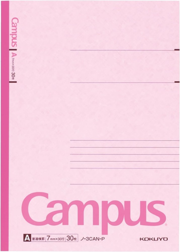 5 Pack Composition Notebooks Semi B5 30 Sheets 7mm Ruled Lined School Note Takin