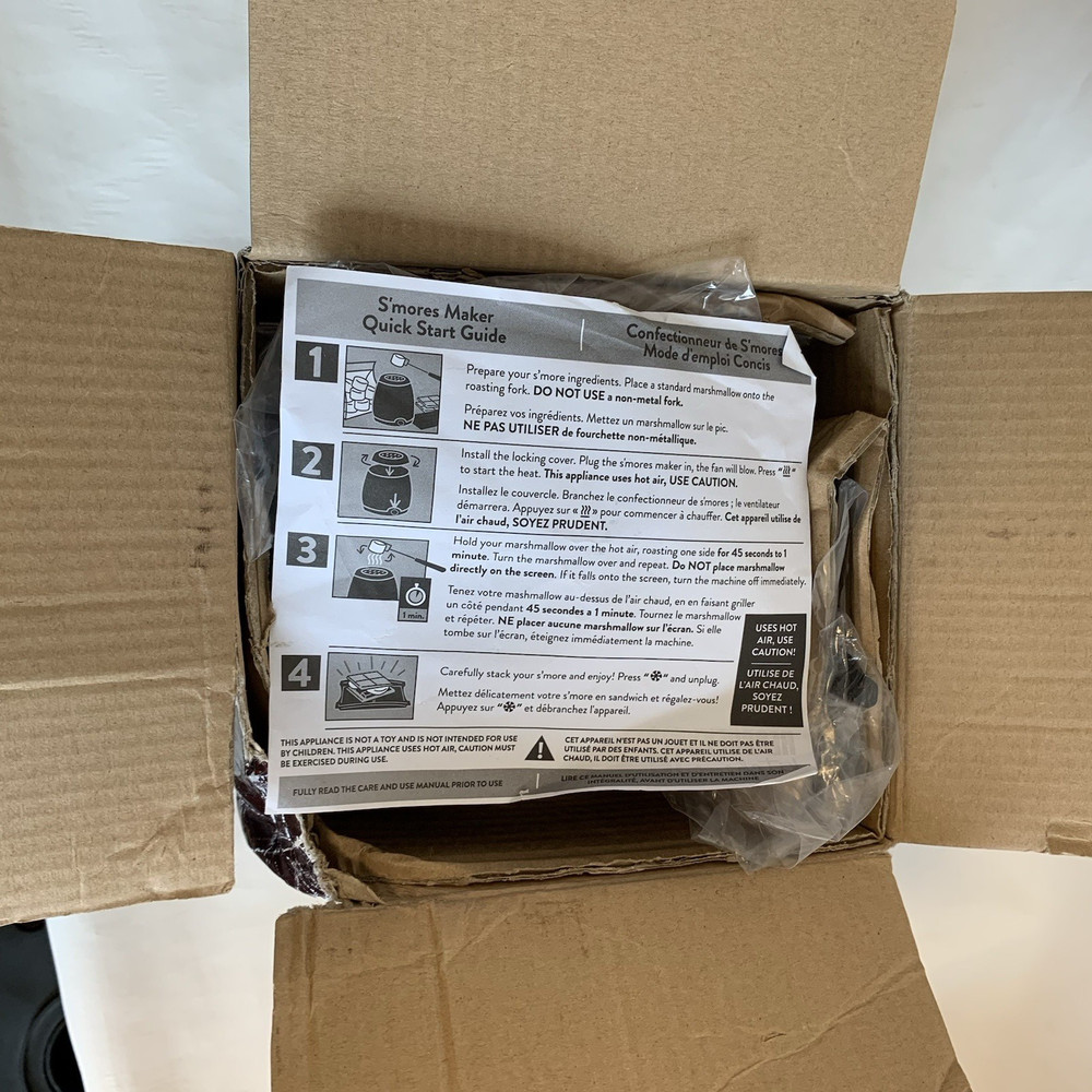 Hersheys Smores Maker New Open Box