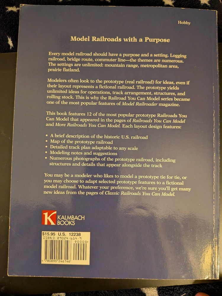 Classic Railroads You Can Model: Paperback