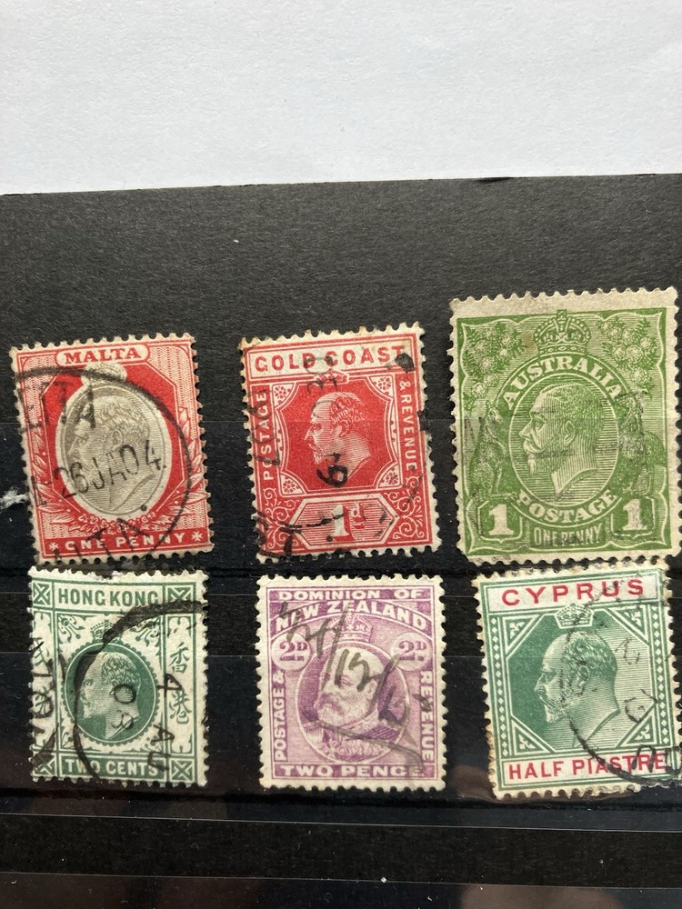 EARLY COMMONWEALTH POSTAGE STAMPS