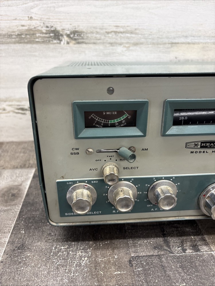 Heathkit HR-20 Ham Receiver HF Untested As Is