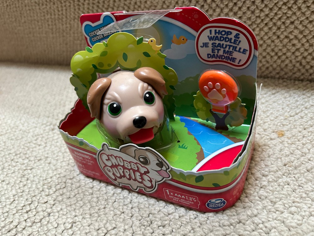 Chubby Puppies Cocker Spaniel Electronic pet dog Spin Master toy