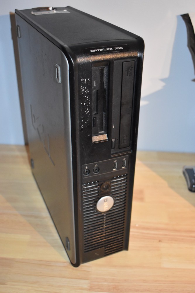 Dell Optiplex 755 Desktop Core 2 Duo Windows XP Pro 32-bit  Floppy Disk Drive