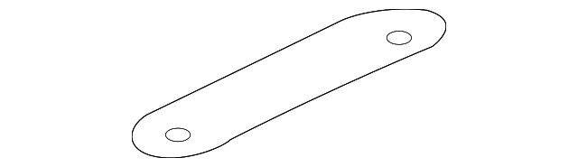 Genuine Lexus Side Rail Seal 63437-0E010