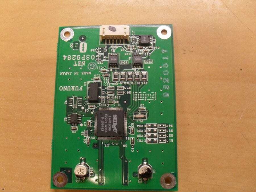 Furuno NAVNET LAN Card / Ethernet Board Network PCB - Working Pull - 03P9284