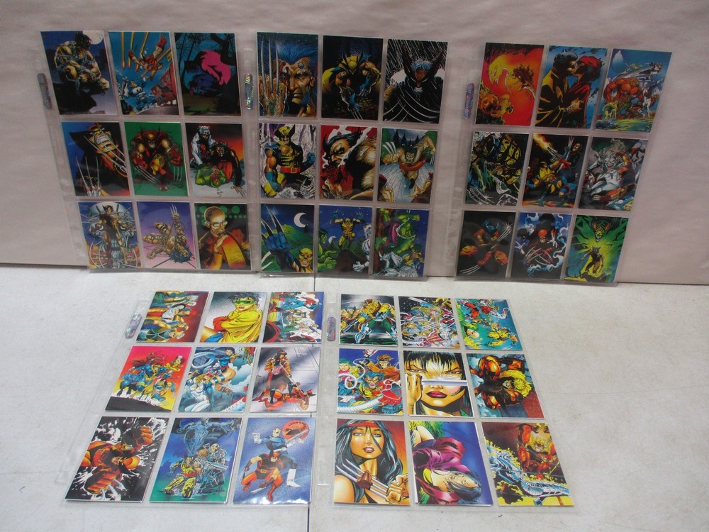 1992 Marvel Wolverine From Then Till Now II Complete Set A