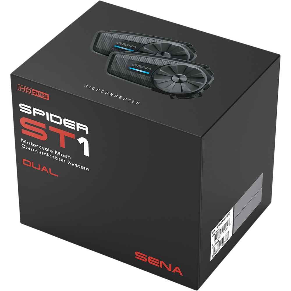 SENA Spider ST1 Bluetooth Dual Pack Communication System