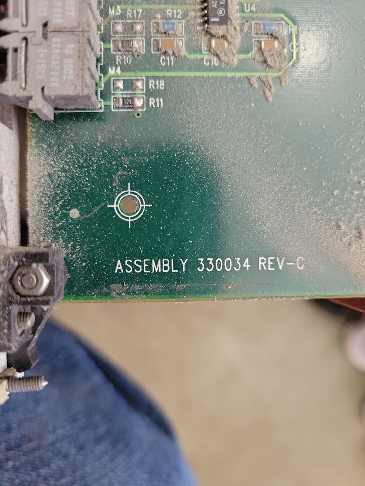 VAN DORN Operator Interface PCB Circuit Board ~ Model: ASSY 330034 Rev-C 01213