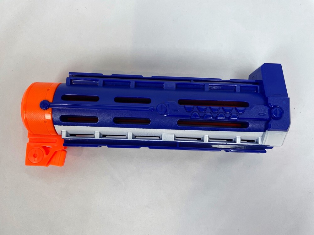 Hasbro Nerf N-Strike Blue Orange Retaliator Barrel Extension C-044B Replacement