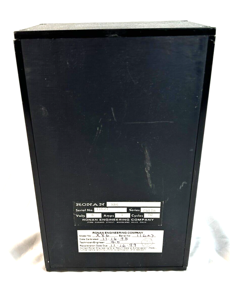 Ronan Engineering X86 Portable Electronic Calibrator | Pre-Owned