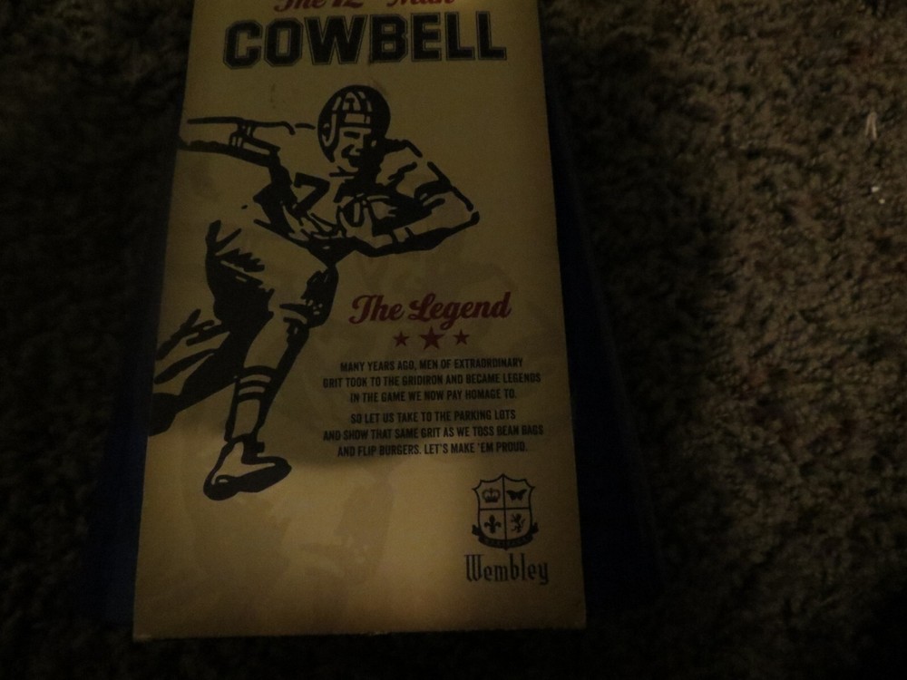 Limited edition 12th Man Cowbell